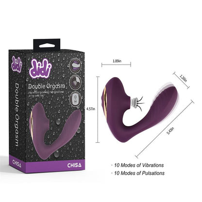 Chisa succionador de clítoris "Double Orgasm"
