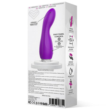Latetobed vibrador de silicona "Douby"