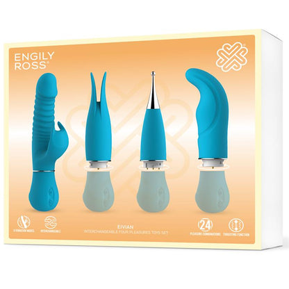 Engily Ross kit vibrador y thrusting intercambiable "Eivian"