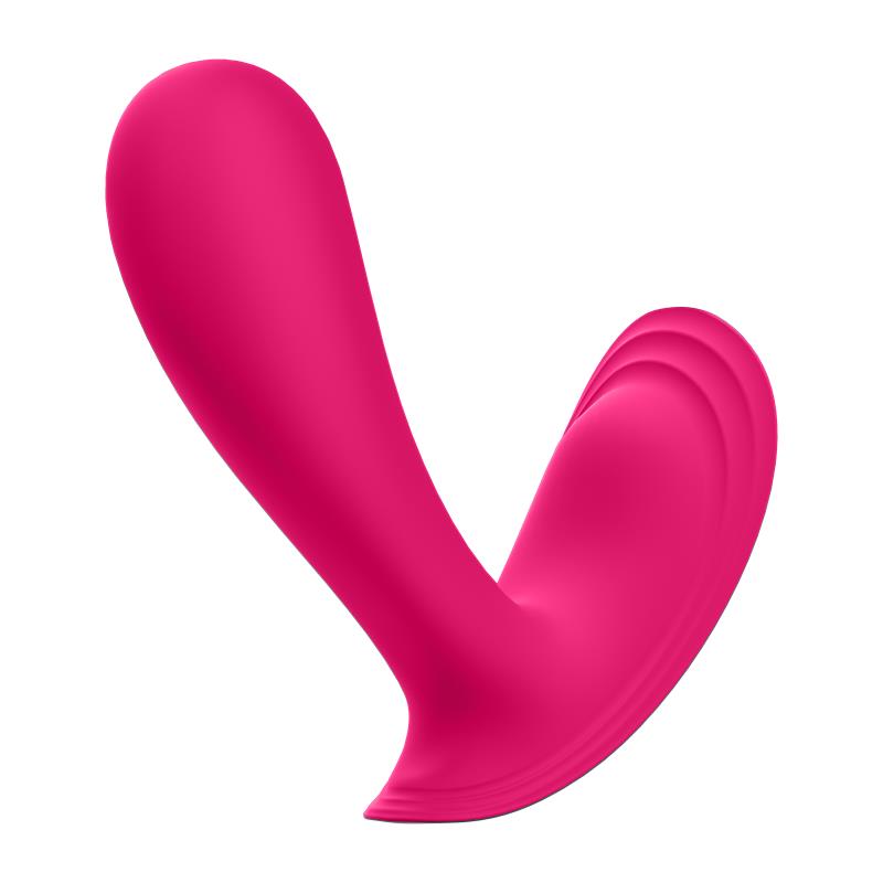 Satisfyer vibrador portátil con app "Top Secret"