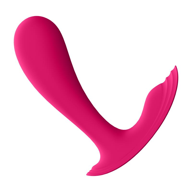 Satisfyer vibrador portátil con app "Top Secret"