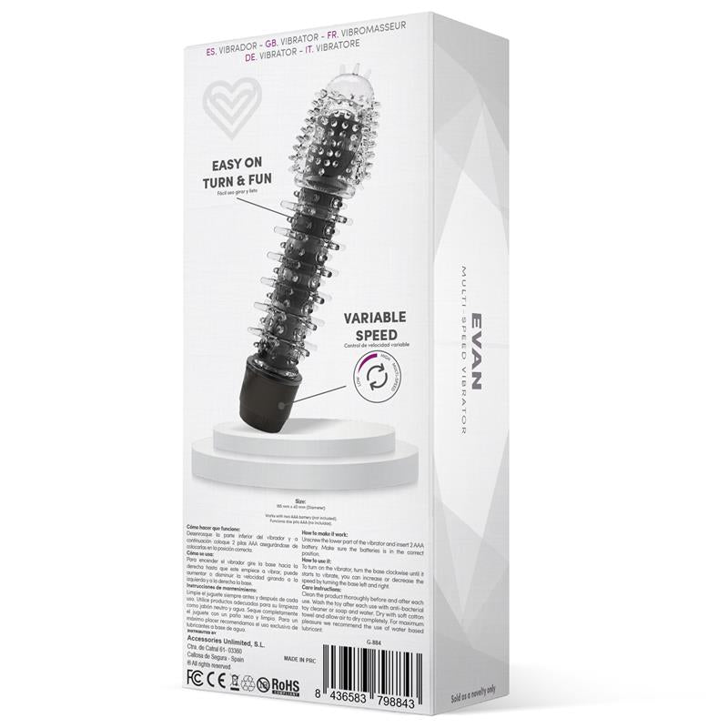 Latetobed vibrador multi velocidad "Evan"