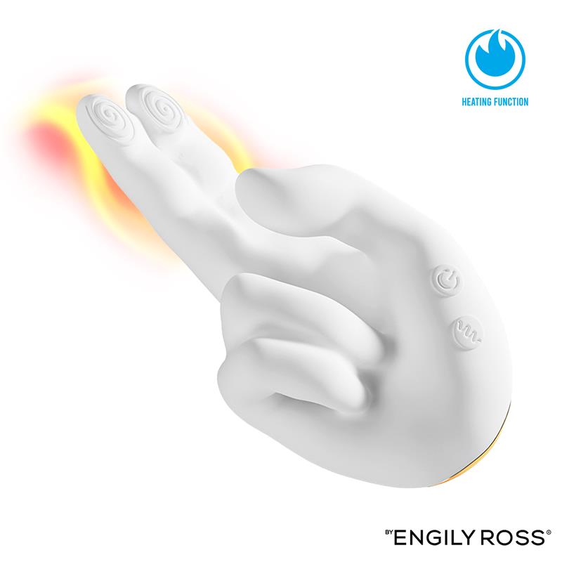 Engily Ross estimulador finger con efecto calor "Flirty Hand"