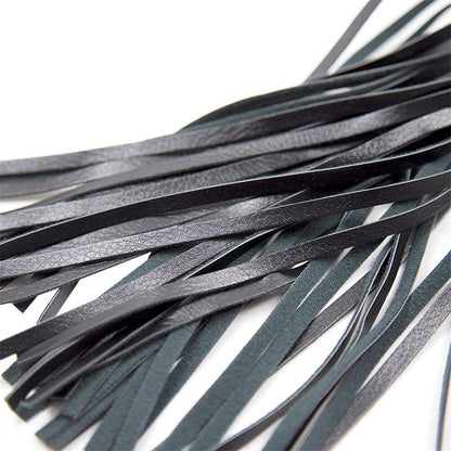 Black Sapphire flogger de cuero vegano "Sapphire"