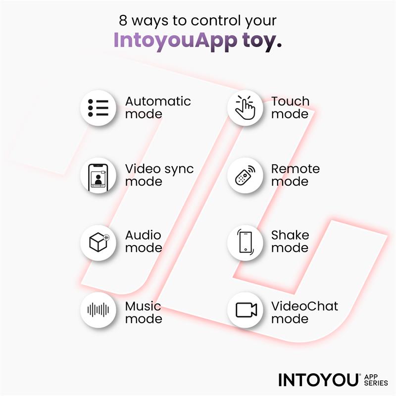 Intoyou App Series vibrador con biting y bola rotativa "Franky"