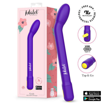 Adalet estimulador de punto G con app "Gently"