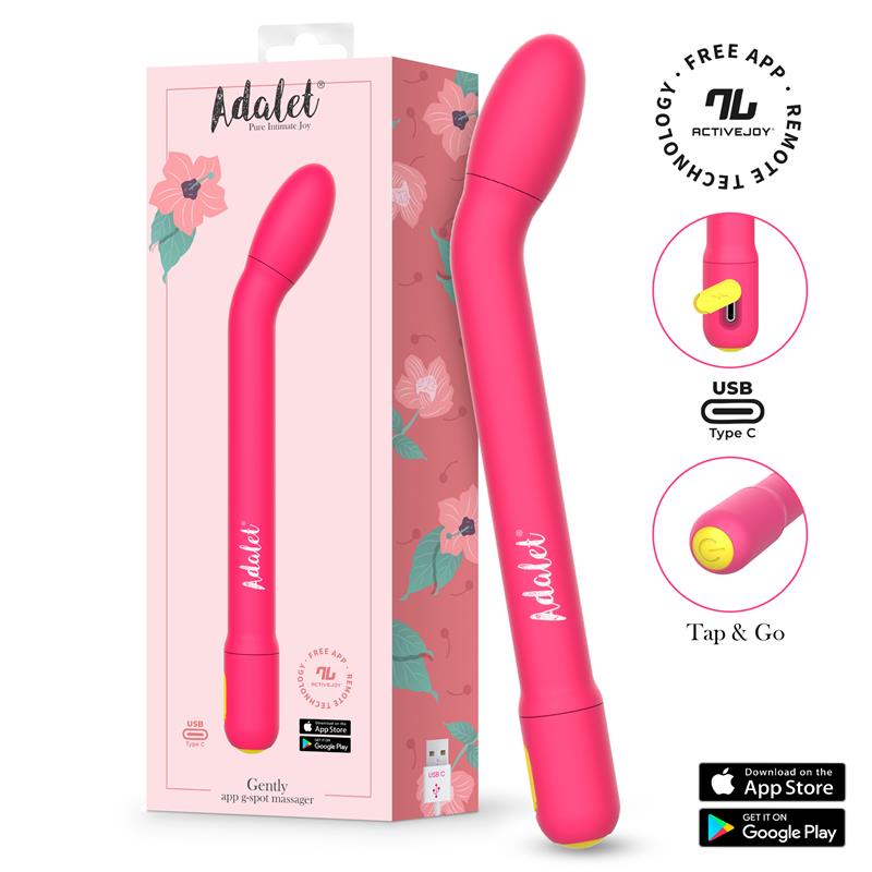 Adalet estimulador de punto G con app "Gently"
