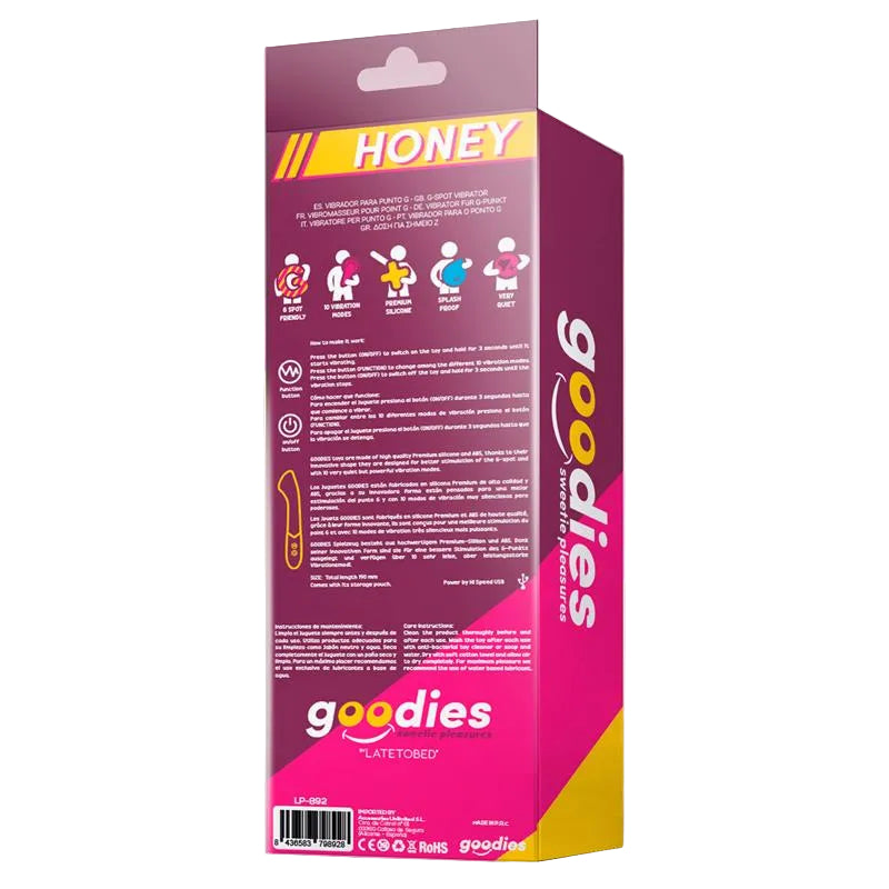 Goodies vibrador de punto G "Honey"