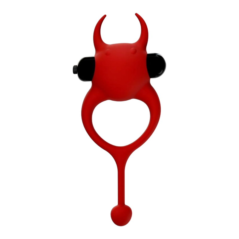 Latetobed anillo vibrador con bala "Hornvyl Bala Vibradora Diablo"