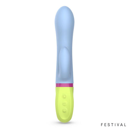 Festival vibrador ergonómico con doble estimulación "Jolly"