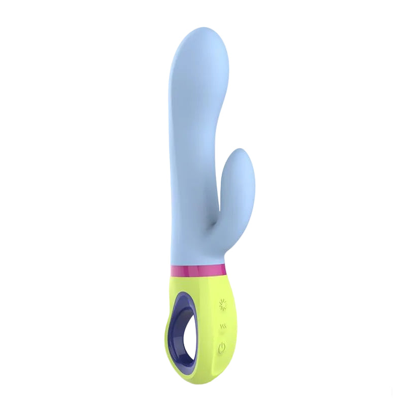 Festival vibrador ergonómico con doble estimulación "Jolly"