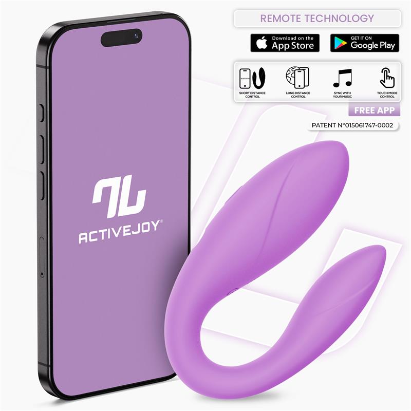 Intoyou vibrador flexible lavanda (con app)