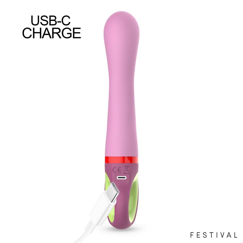 Festival estimulador con mango ergonómico "Kandy"