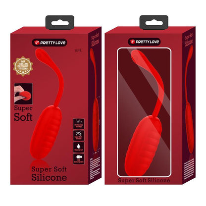 PrettyLove huevo vibrador de silicona "Kirk"