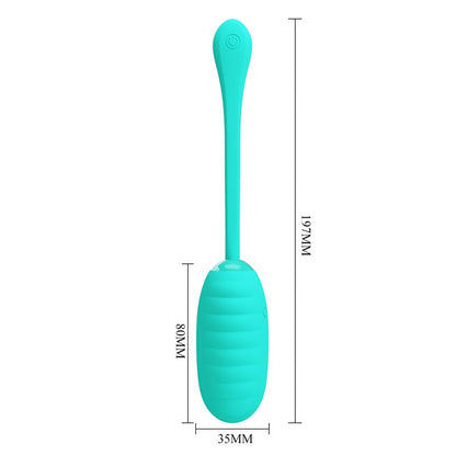 PrettyLove huevo vibrador de silicona "Kirk"