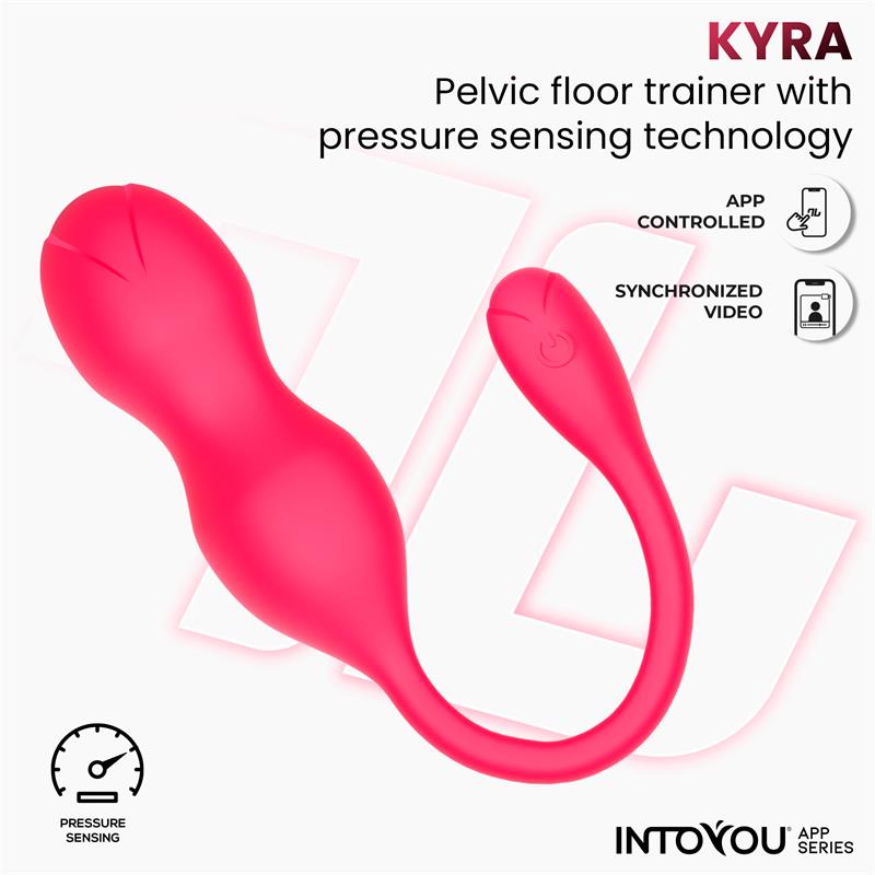 INTOYOU APP SERIES entrenador de suelo pélvico con sensor de presión y app "Kyra"