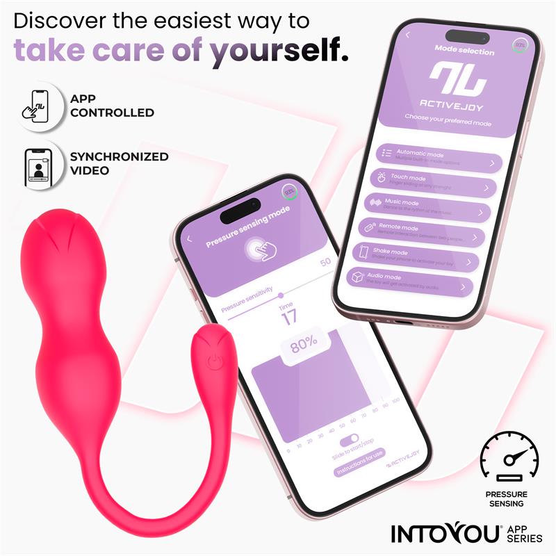 INTOYOU APP SERIES entrenador de suelo pélvico con sensor de presión y app "Kyra"