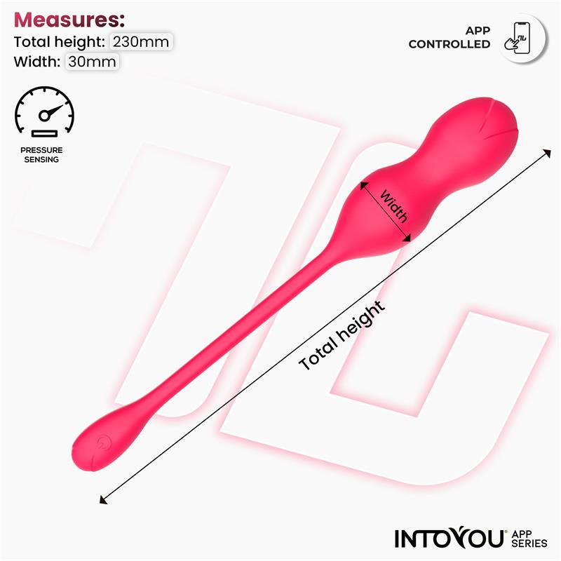 INTOYOU APP SERIES entrenador de suelo pélvico con sensor de presión y app "Kyra"
