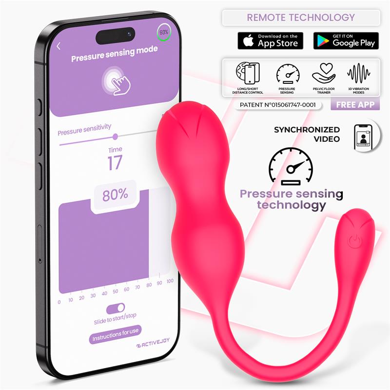 INTOYOU APP SERIES entrenador de suelo pélvico con sensor de presión y app "Kyra"