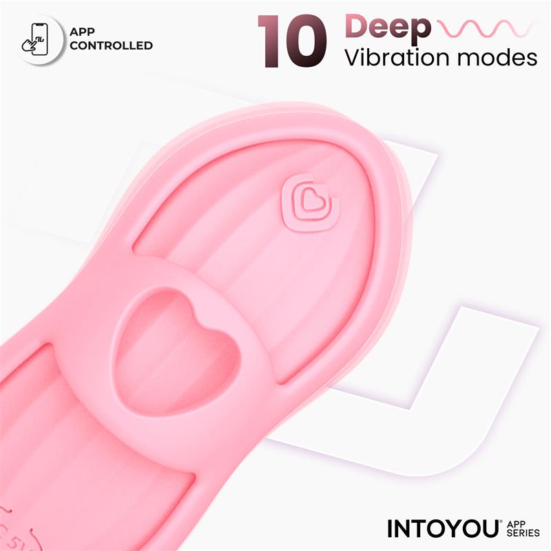 INTOYOU APP SERIES estimulador de dedo con calor y funda "Laia"