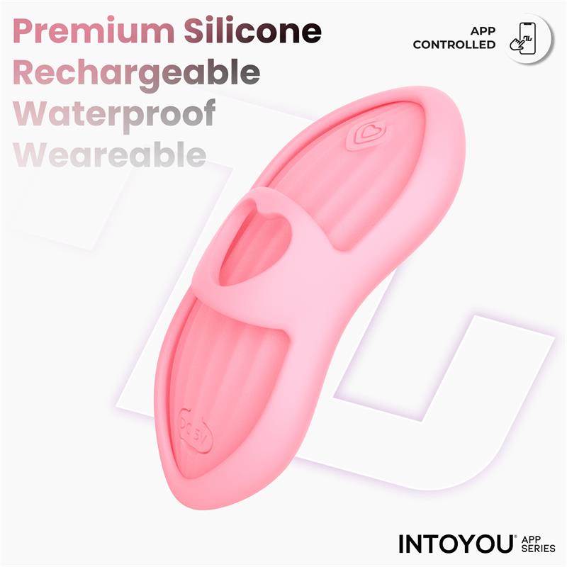 INTOYOU APP SERIES estimulador de dedo con calor y funda "Laia"