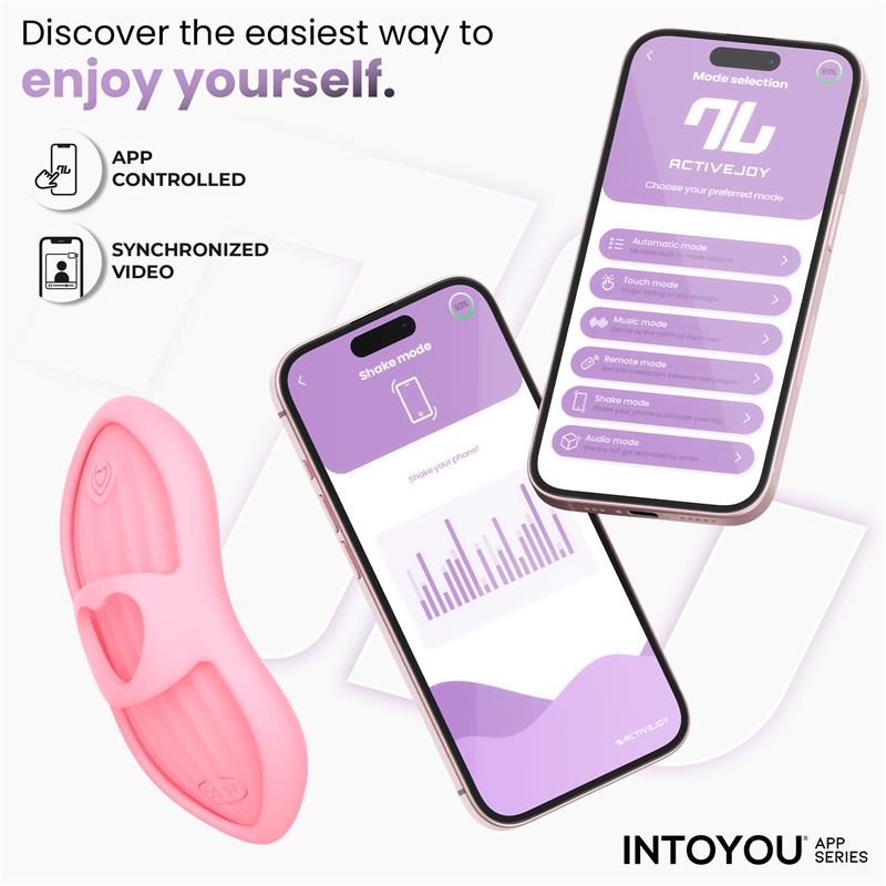 INTOYOU APP SERIES estimulador de dedo con calor y funda "Laia"