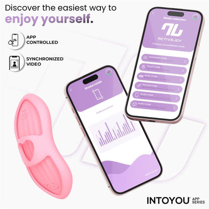 INTOYOU APP SERIES estimulador de dedo con calor y funda "Laia"