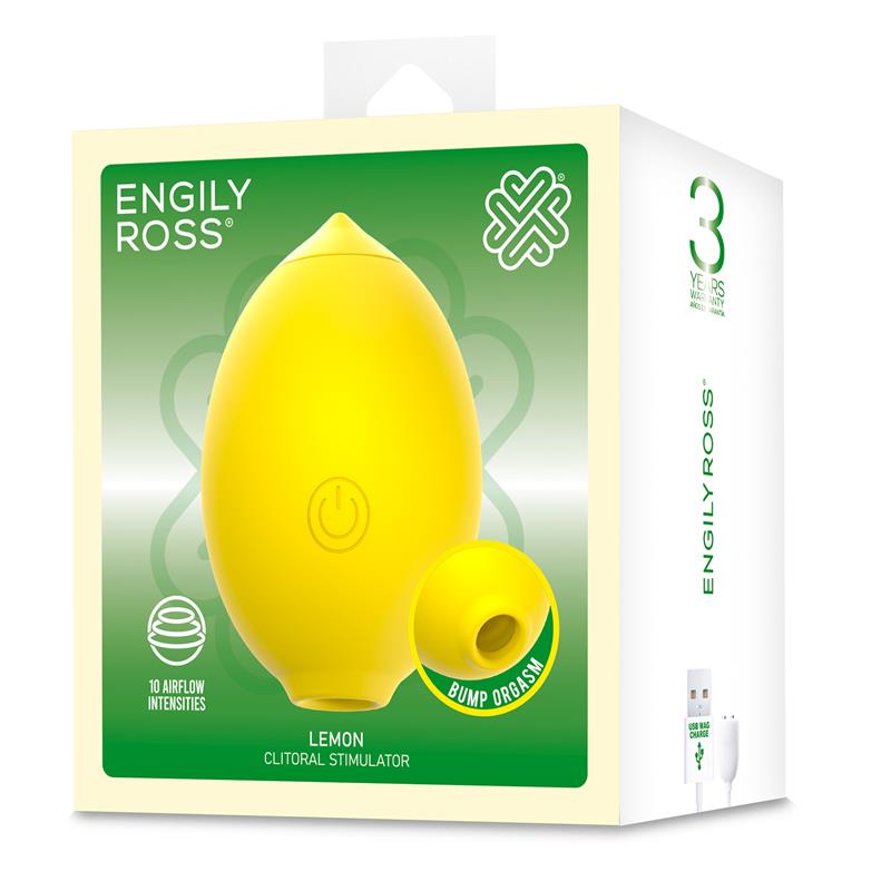 Engily Ross estimulador de clítoris con succión "Lemon"