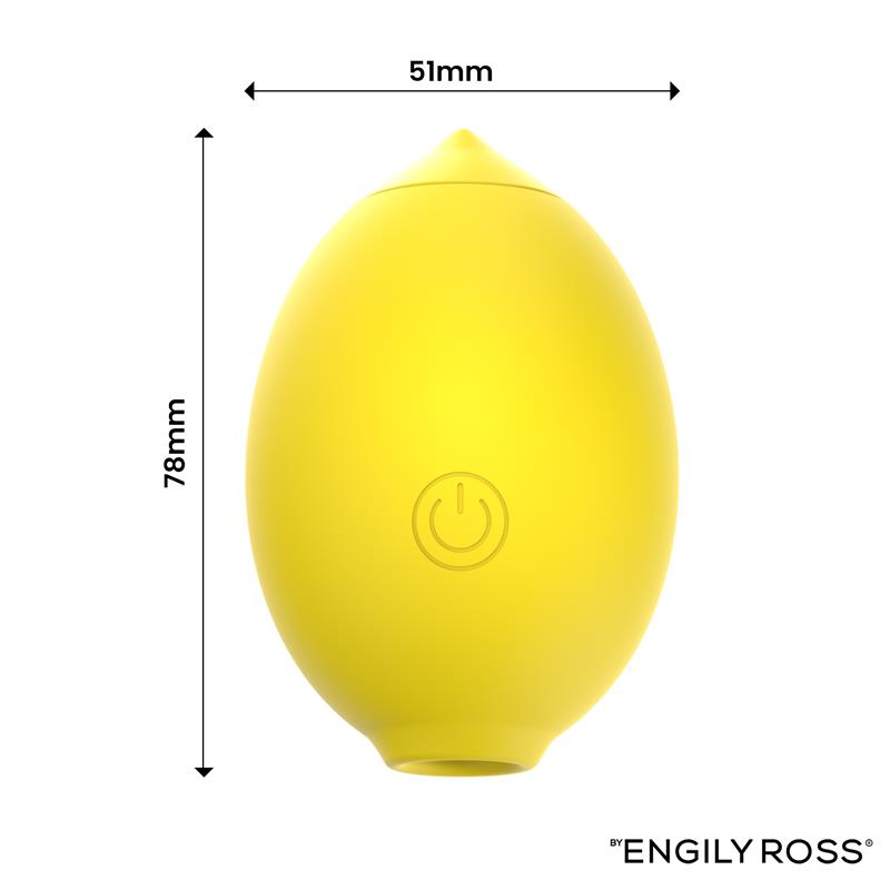 Engily Ross estimulador de clítoris con succión "Lemon"