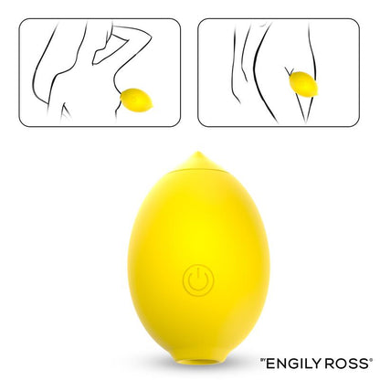 Engily Ross estimulador de clítoris con succión "Lemon"