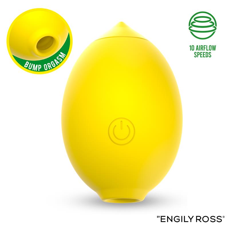 Engily Ross estimulador de clítoris con succión "Lemon"