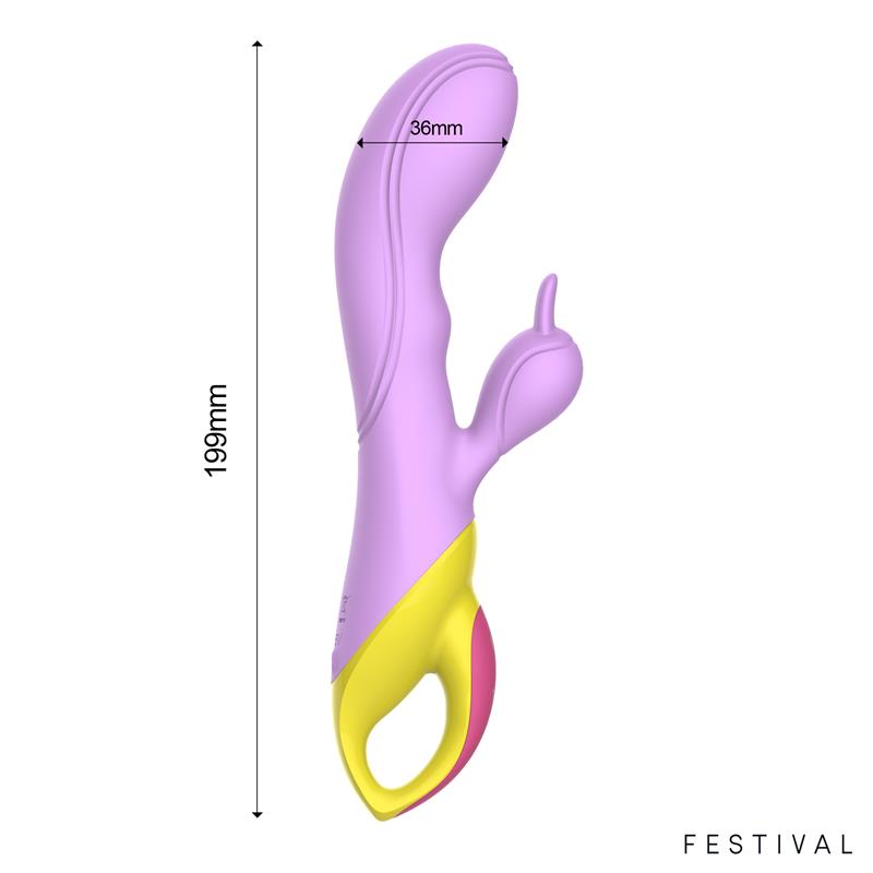Festival estimulador con 10 modos de vibración "Lilly"