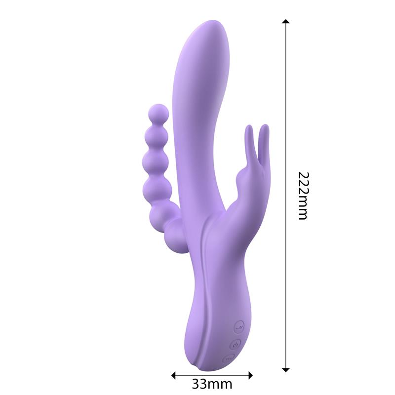 Engily Ross vibrador con cadena anal "Lindsay"