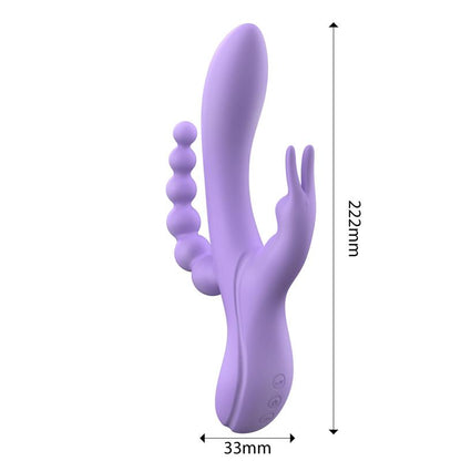 Engily Ross vibrador con cadena anal "Lindsay"
