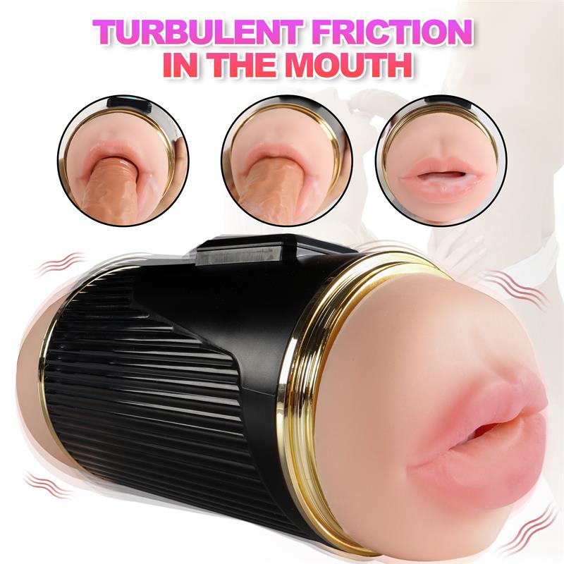 Juicy Lamour masturbador doble vagina y boca "Kay"