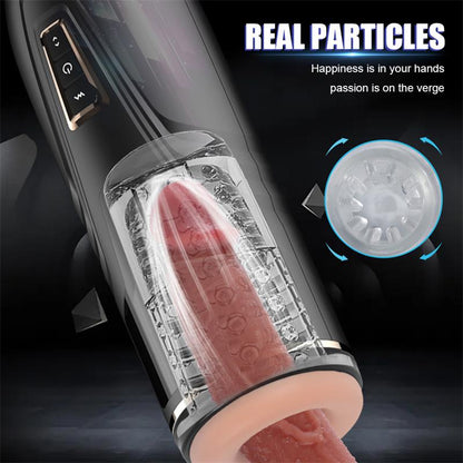 Juicy Lamour masturbador telescópico con rotación "Rita"