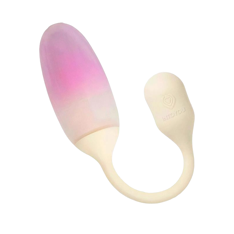 Intoyou App Series huevo vibrador de silicona doble capa con app "NexEgg"