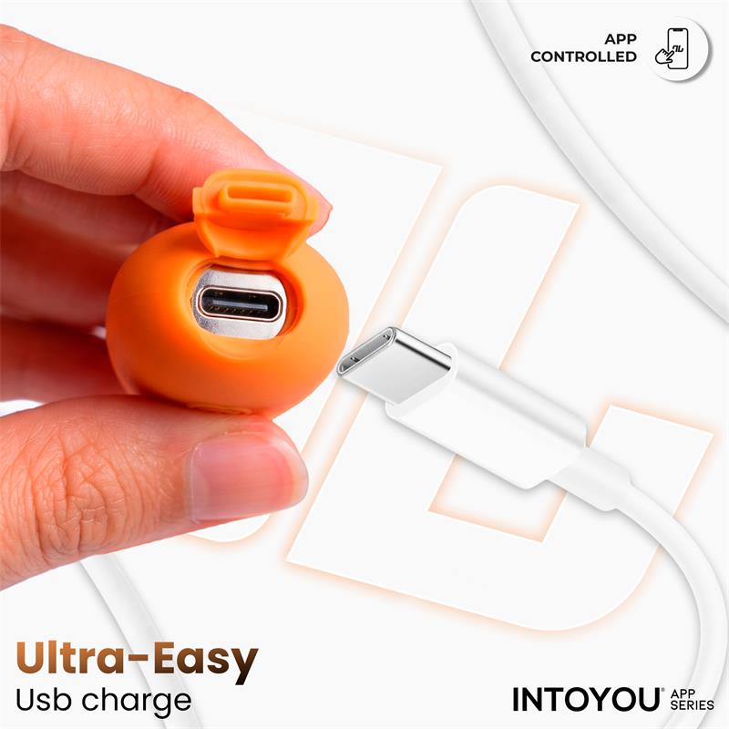 Intoyou App Series huevo vibrador de silicona doble capa con app "NexEgg"