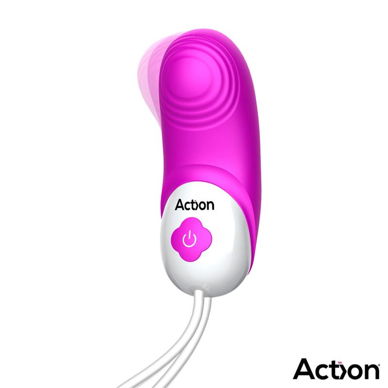 Action estimulador 2 en 1 con vibración y pulsación "No. Thirteen"