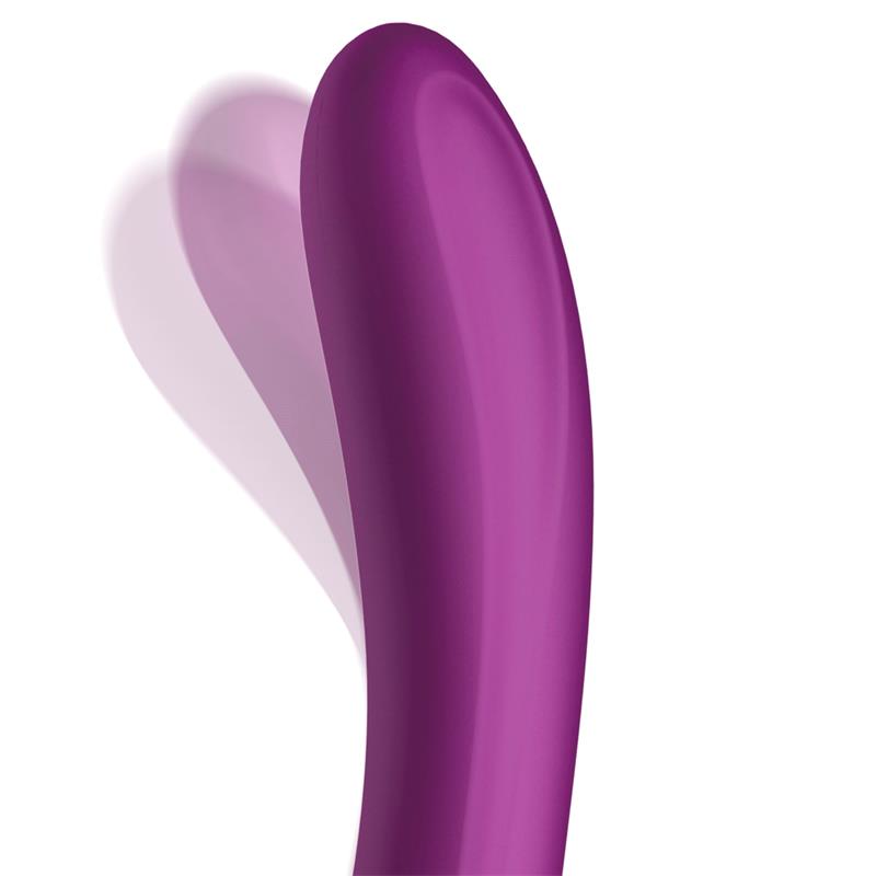 Action vibrador con movimiento finger y rueda estimuladora "No. Two"