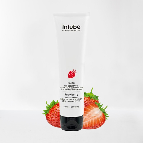 Nuei Cosmetics Inlube lubricante base agua "Fresa"