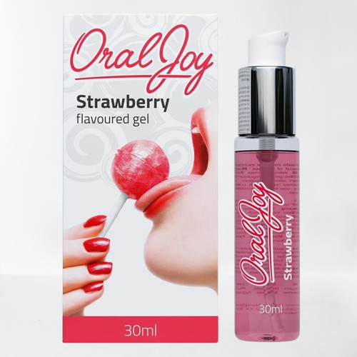 Cobeco Pharma Oral Joy gel para sexo oral fresa