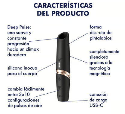Satisfyer vibrador de ondas de presión "Perfect Kiss"