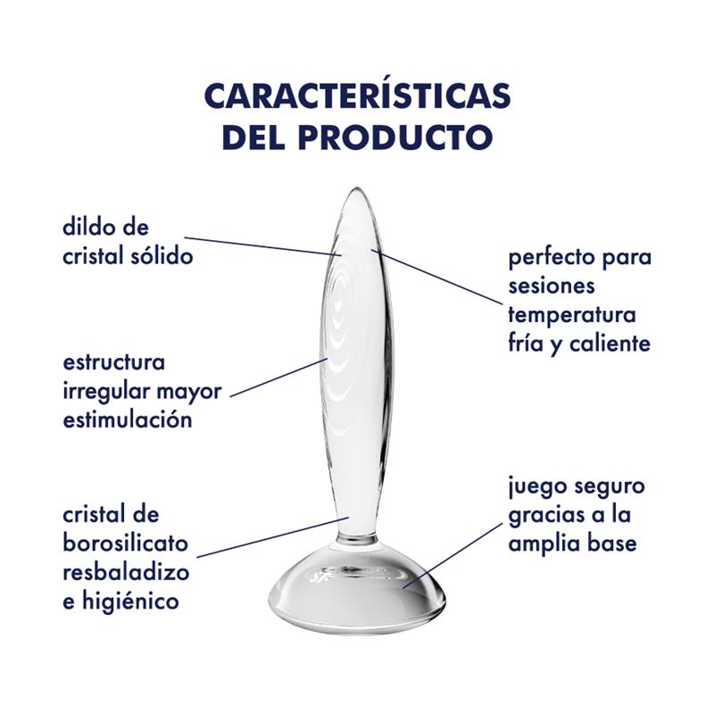 Satisfyer plug anal de cristal "Sparkling Crystal"
