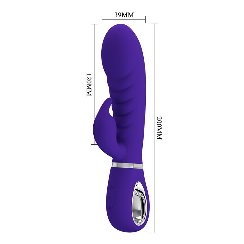 PrettyLove vibrador de punto G y clítoris "Prescott"