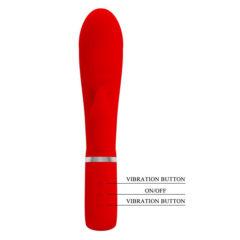 PrettyLove vibrador de punto G y clítoris "Prescott"
