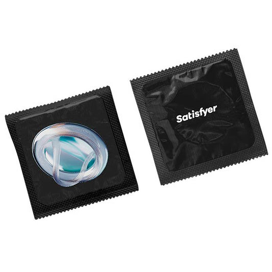 Satisfyer preservativos de látex natural · caja de 100