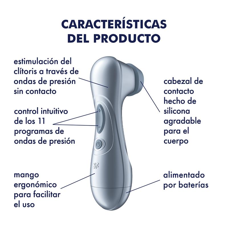 Satisfyer succionador de clítoris con pilas "Pro 2 Generation 2 Battery"