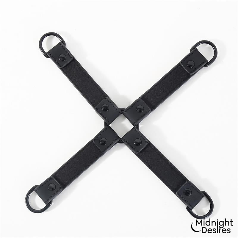 Midnight Desires esposas y ataduras de bondage "Restricciones con Esposas para Muñecas y Tobillos"