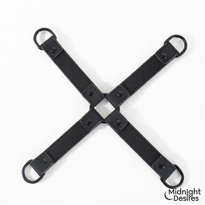 Midnight Desires esposas y ataduras de bondage "Restricciones con Esposas para Muñecas y Tobillos"